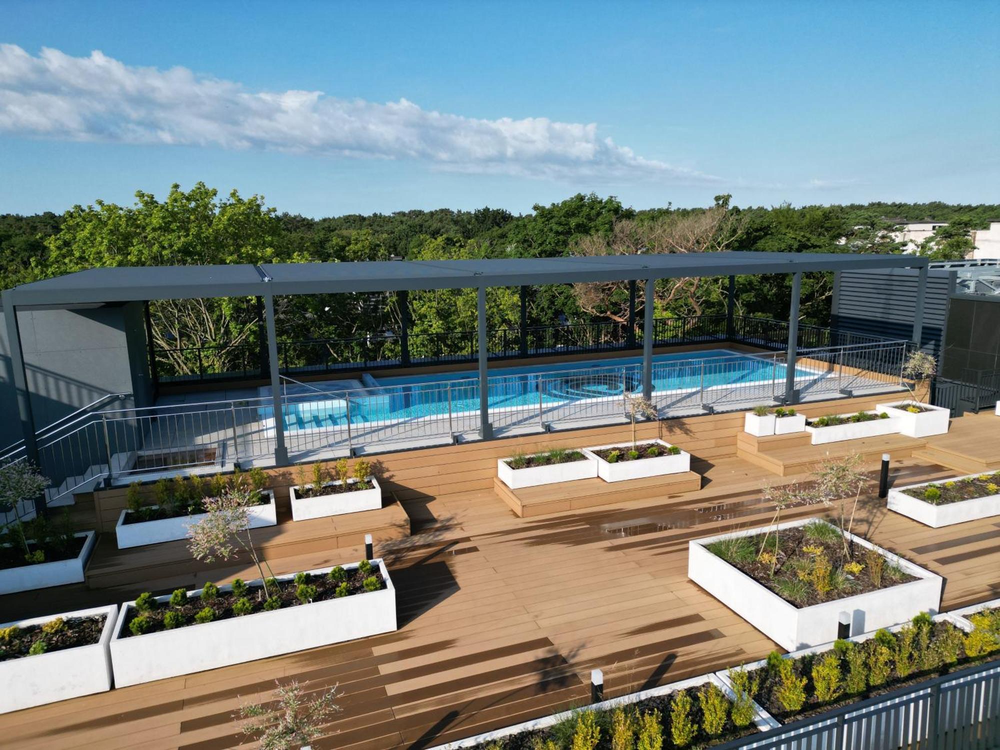 Seaside Garden Blue Apartman Swinoujscie Kültér fotó